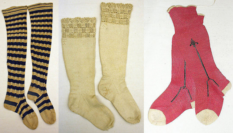 victorian silk stockings