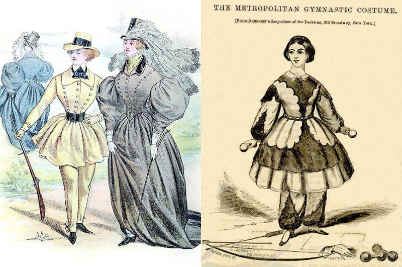 Victorian Women in Trousers, Pants 