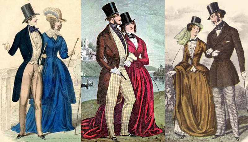 1840s fashion men